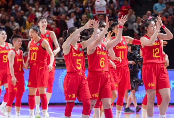 女篮世界杯中国队首战63分大胜韩国队