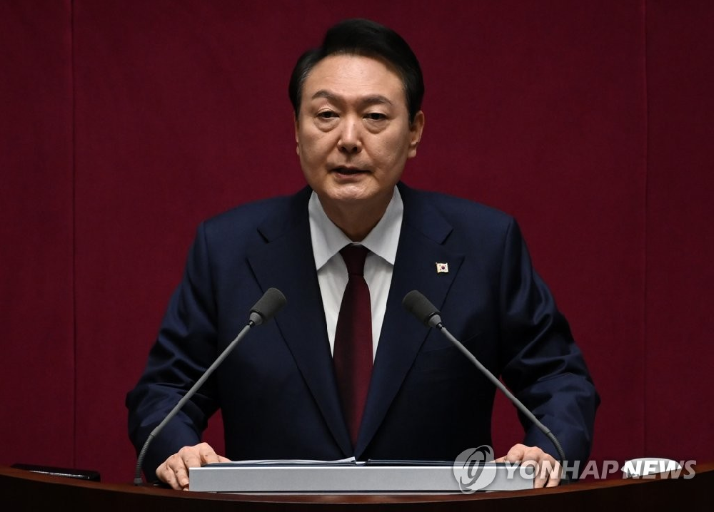 “韩国宪政史首次”！韩媒：尹锡悦施政演说，最大在野党集体抵制
